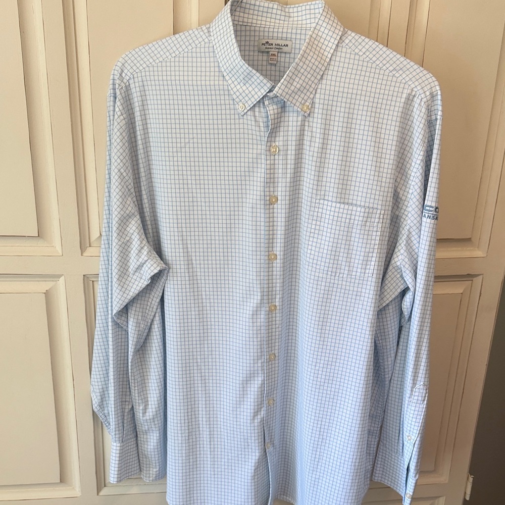 Peter Millar long sleeve button up shirt